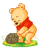 baby pooh icon emoticon 012