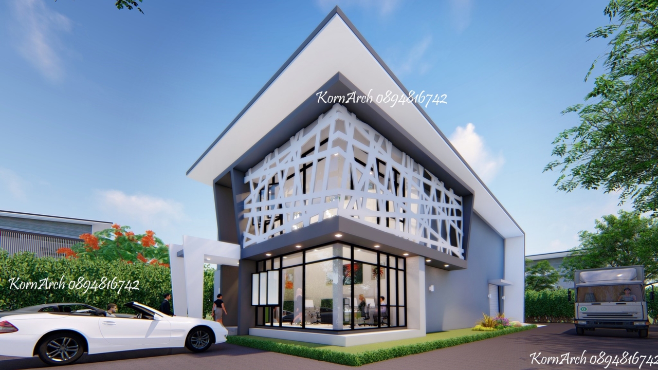 Apartment, อพาร์ทเมนท์,บ้าน2ชั้น,รับออกแบบบ้าน, แบบสำนักงาน, แบบรีสอร์ท, โมเดิร์น,KornArch...