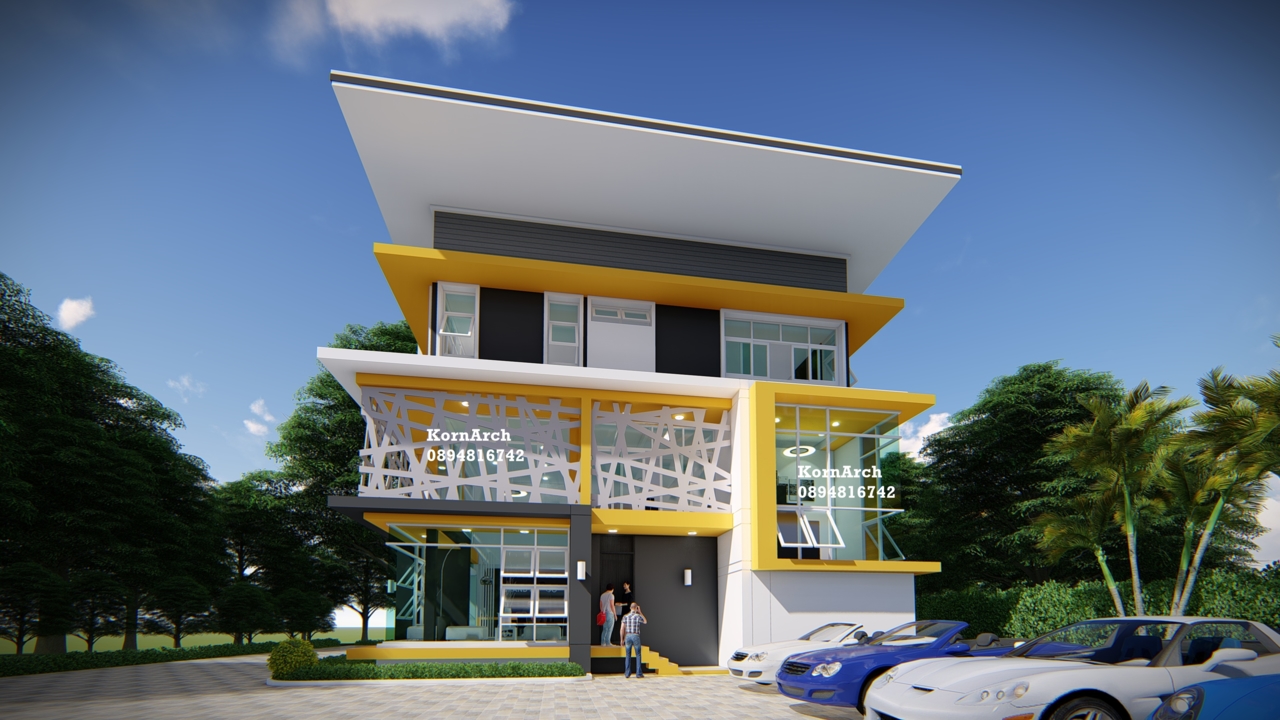 #รับออกแบบบ้าน,#แบบบ้านสวย,#สถาปนิก,#รับทำภาพ3มิติ,#3D,#แบบบ้านโมเดิร์น,#OfficeFactory,#Loft,#สำน...