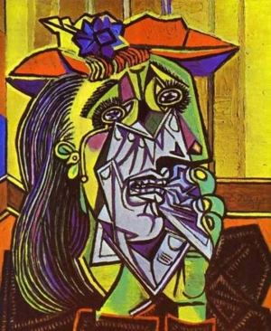 picasso weeping woman 1937