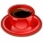 coffeecup red icon