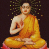 Buddha with Light Flashing