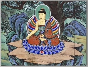 coloring Buddha