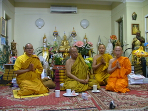 Buddhist Monks at Wat phrayortkeo 14