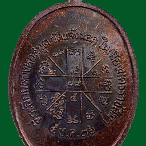 เหรียญเจริญพรล่าง พ.ศ. 2536 เนื้อทองแดง บล็อคทองคำ หลวงพ่อคูณ วัดบ้านไร่ 1