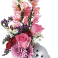 large bear hug bouquet