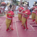มีการเเสดงของเยาวชน ศิลปะล้านนารำกลองสะบัดชัย