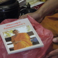 ถวายหนังสือของหลวงพ่อฤาษีฯ 30 เล่ม