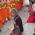 สามเณรเดินจาริกประกาศธรรม