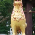 สิงห์หน้าวัดพระธาตุพระลอ 1