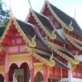 วิหารศิลปะล้านนาไทยด้านข้าง