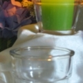 Flower pot candle holder