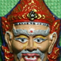 เศียรครูเนื้อว่านเพ้นท์สี หลวงพ่อเณร ญาณวินโย วัดทุ่งเศรษฐี ราม2