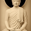 พระพุทธเมตตา สี sepia