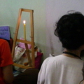 ฝึกกสินไฟ.ชมรมศิษย์สุวรรณโคมคำ2