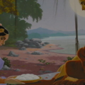 Receiving Alms from Sujata นางสุชาดาถวายข้าวปายาส