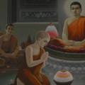 Ordaining His Son,Rahula พระราหุลรับการบรรพชา