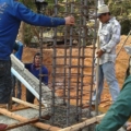 ปี๒๕๕๔ งานก่อสร้างส่วนฐานมหาเจดีย์พระพุทธมหาลาภ วัดแหลมหิน จ.ปราจีนบุรี