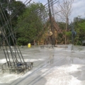 ปี๒๕๕๔ งานสร้างส่วนฐานเจดีย์ชั้น ที่ ๑ ขึ้นชั้นที่ ๒